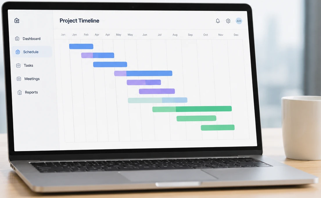 Project controls analytics dashboard